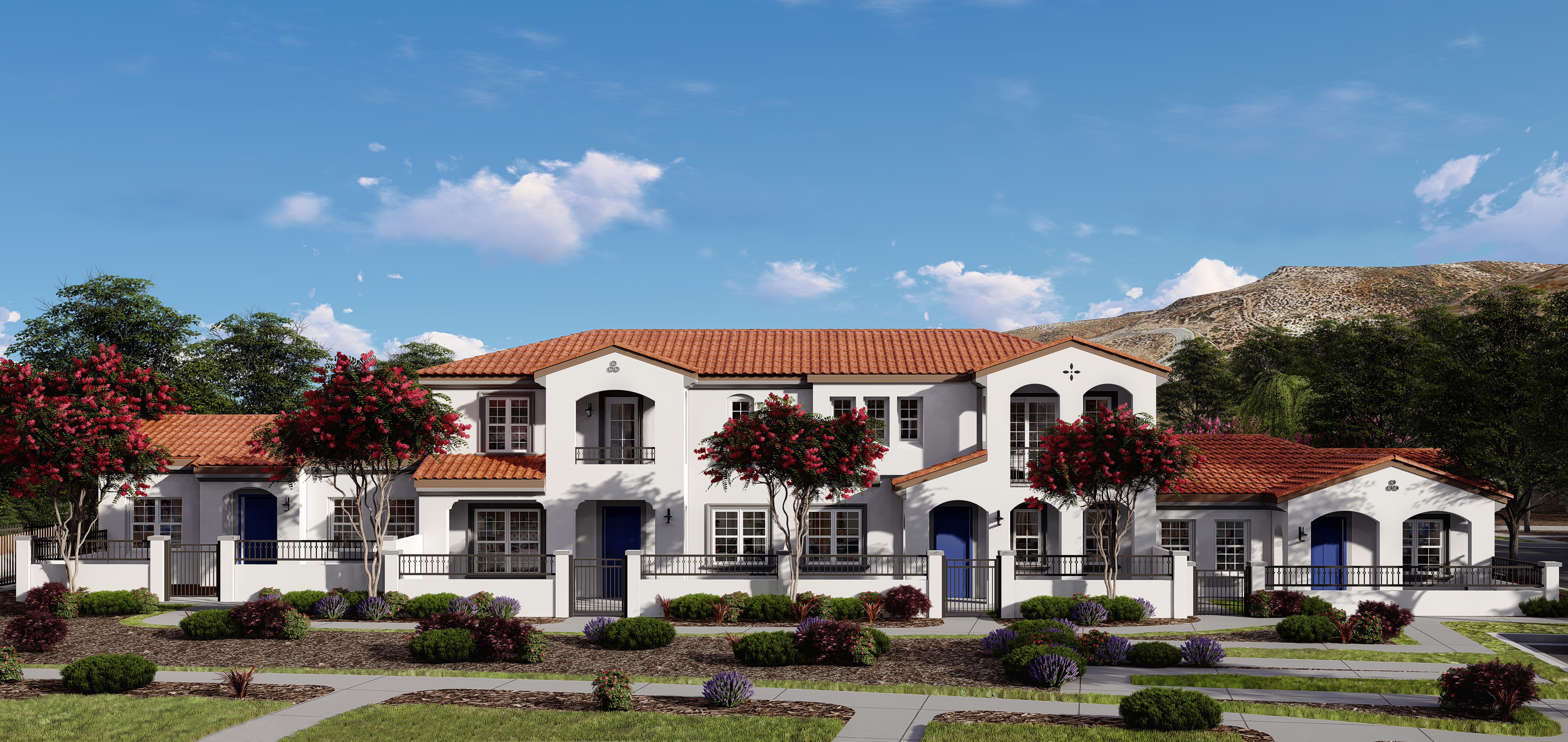 Walnut Hills townhomes residential development